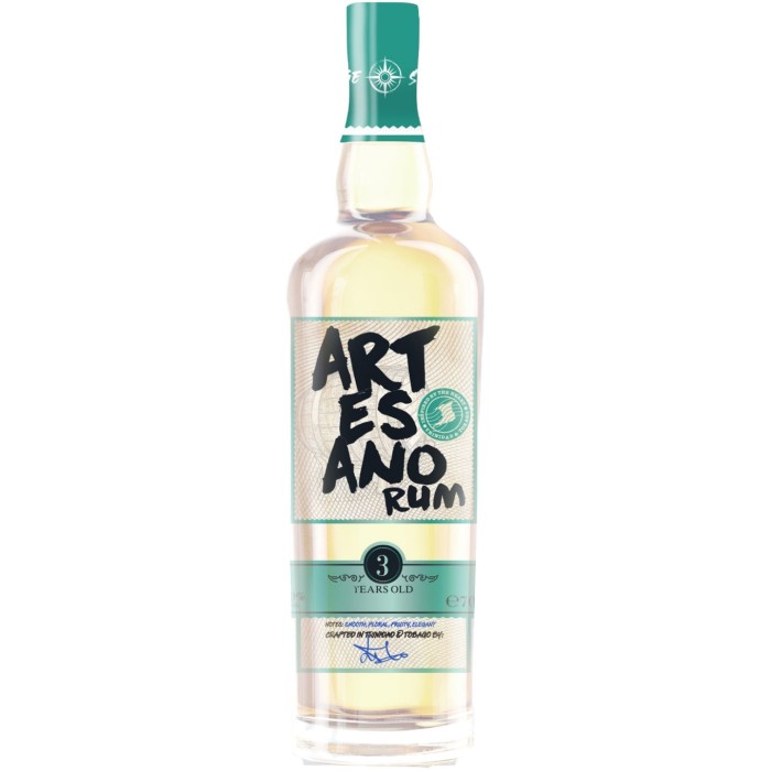 ARTESANO RUM SILVER 70CL   